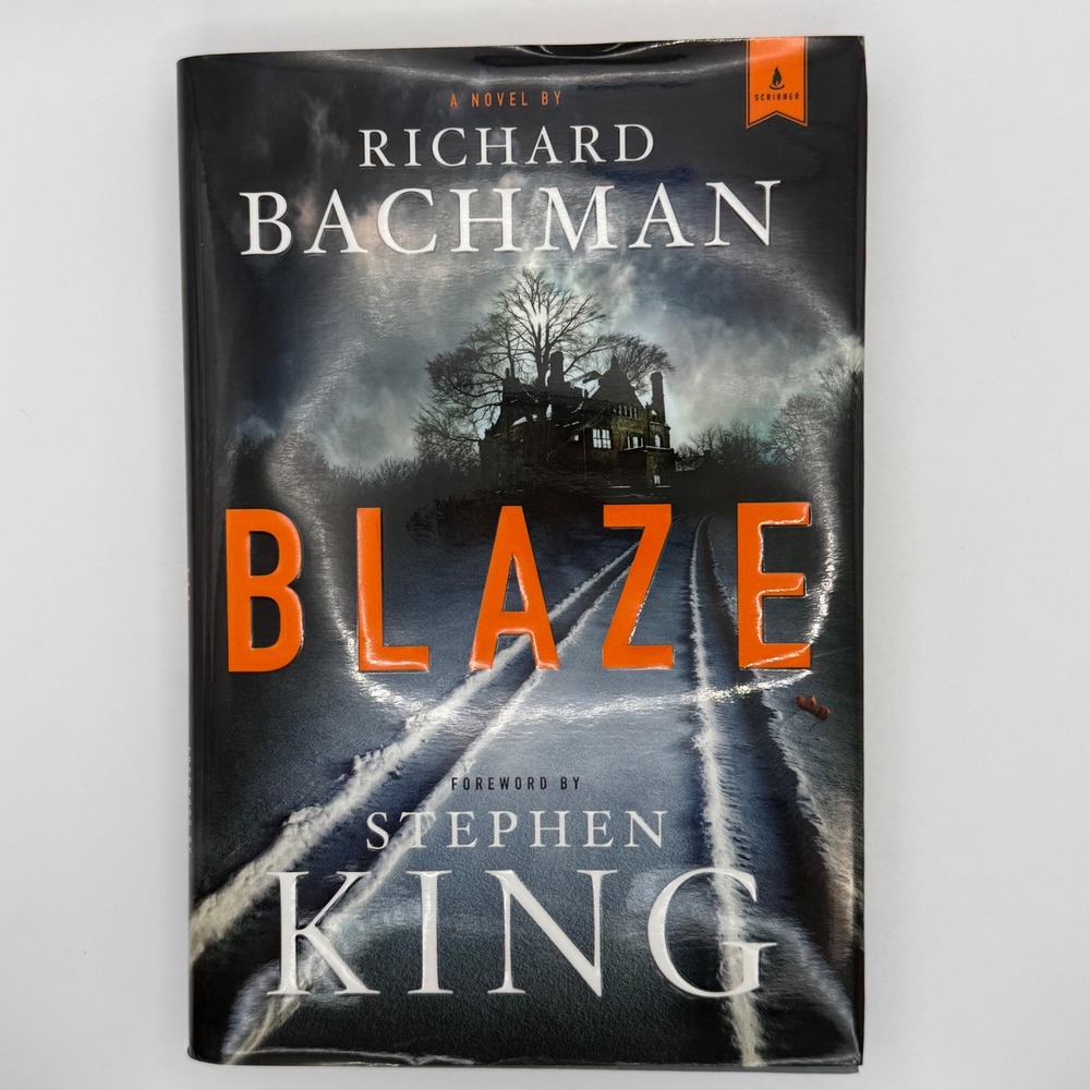 Blaze Richard Bachman Stephen King First Edition‎ 1st Printing Misprint 2007